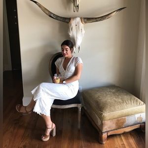 ASTR White Islet Jumpsuit